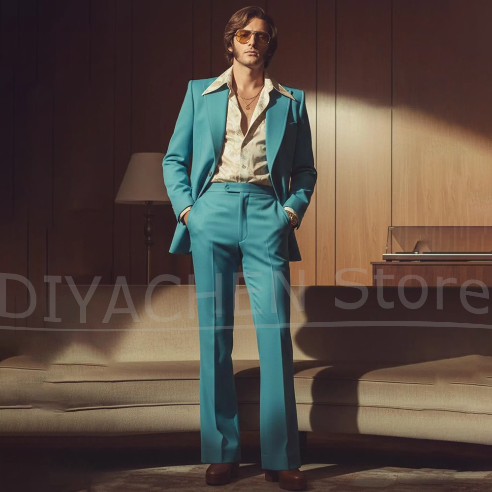 Men Formal Wear Fashion - Fashion Men's Suit 2 Piece Retro