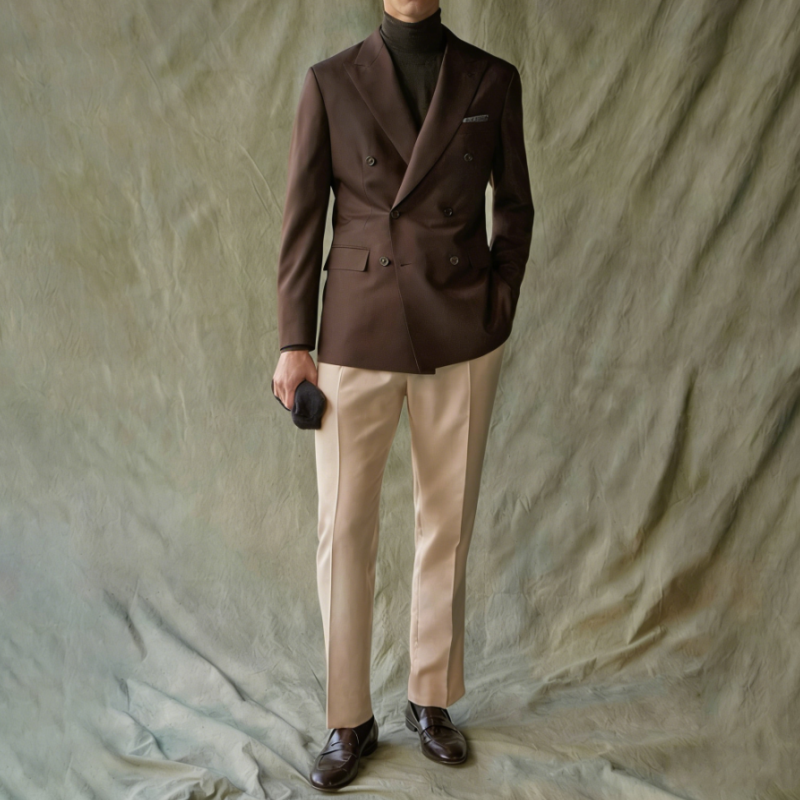 Men Formal Wear For Dinner - Elegant Suits For Men Wedding Peaked