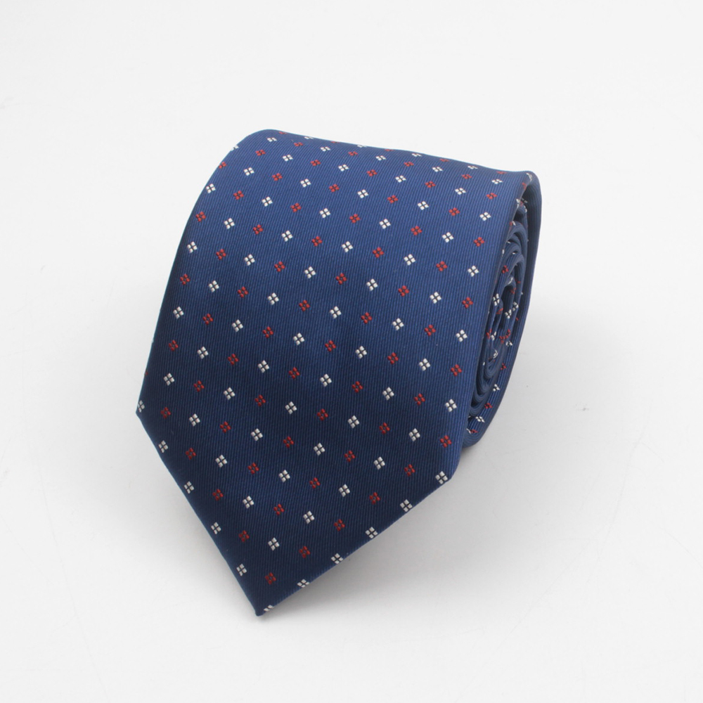 Men's Tie 8cm Stripe Dot Neckt - Men Formal Wear Red recensione e prezzo