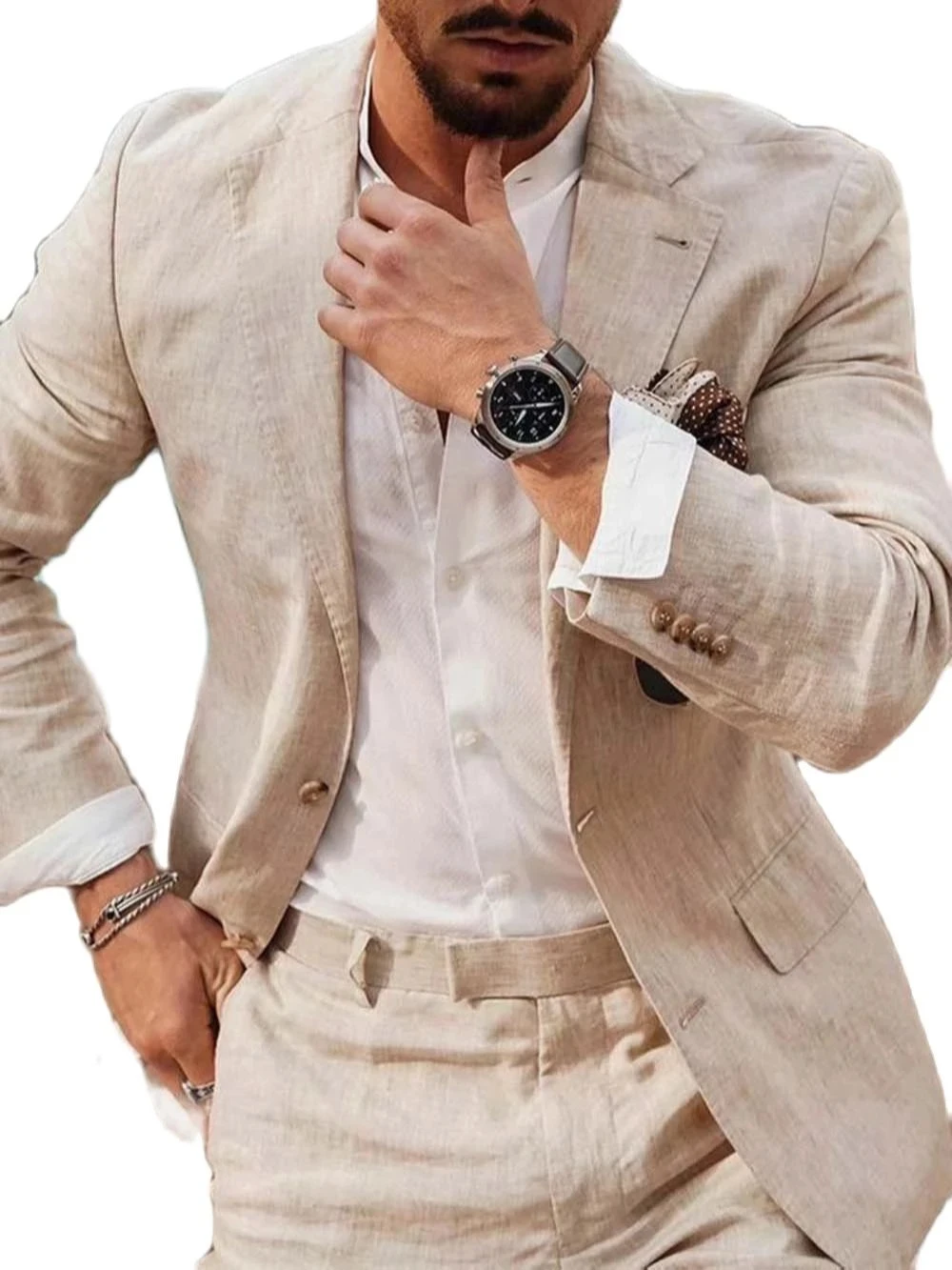 Summer Beach Business Linen Me - Men Formal Wear In Summer recensione e prezzo