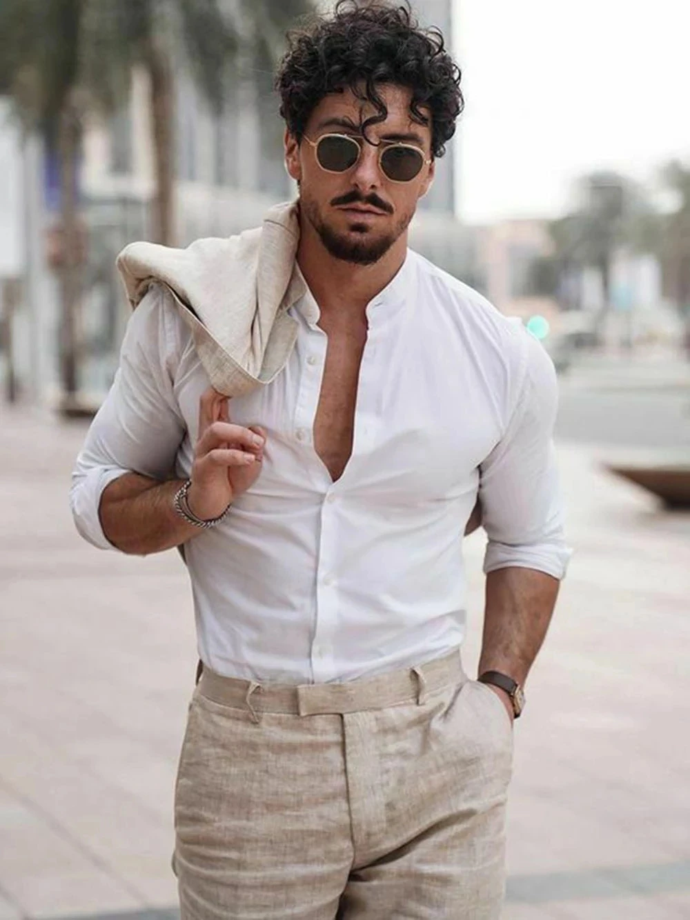 Summer Beach Business Linen Me - Men Formal Wear In Summer recensione e prezzo