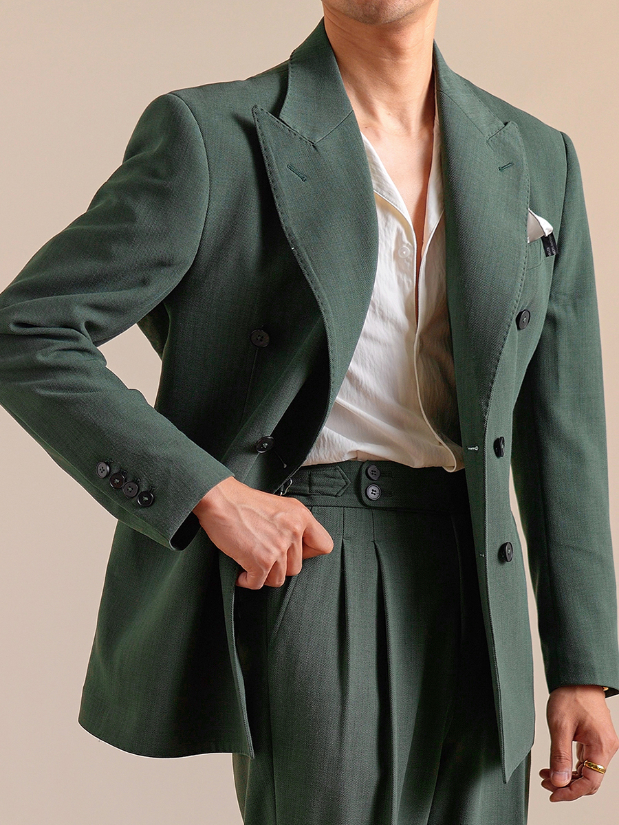 10% Wool 12% Modal Mens Suits  - Men Formal Wear Fashion recensione e prezzo