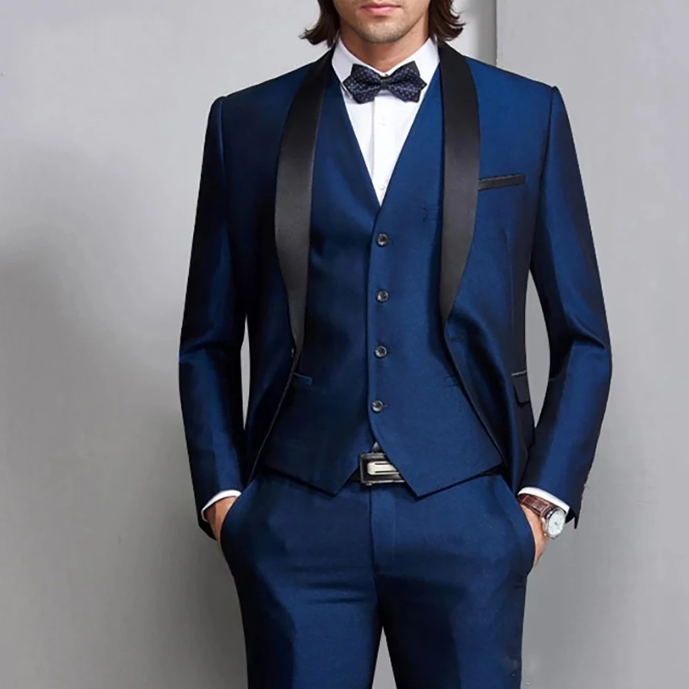Black Fashion Peaked Collar Sh - Men Formal Wear For Dinner recensione e prezzo