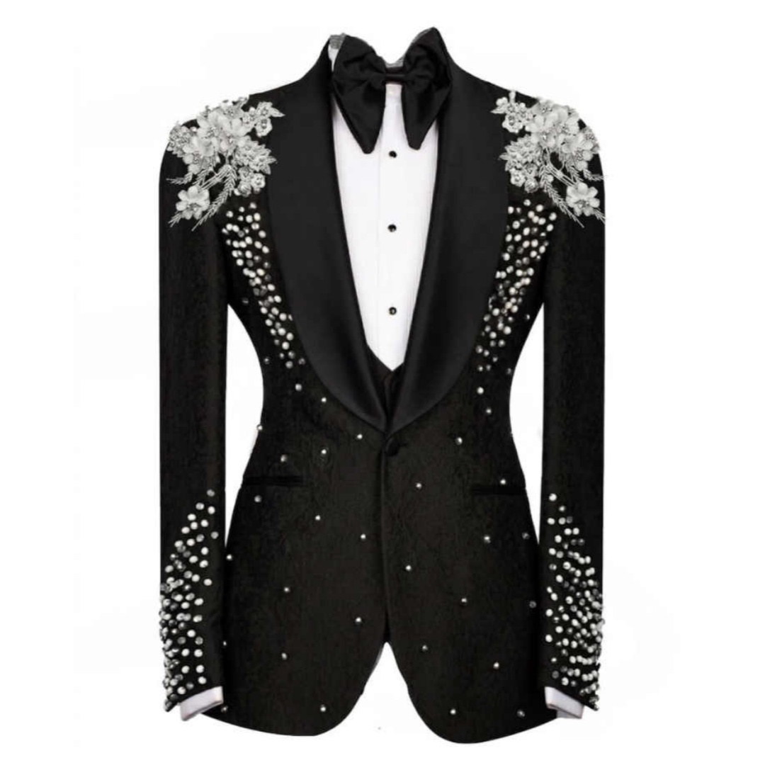 Sparkly Crystals Suit For Men  - Men Formal Wear For Dinner recensione e prezzo