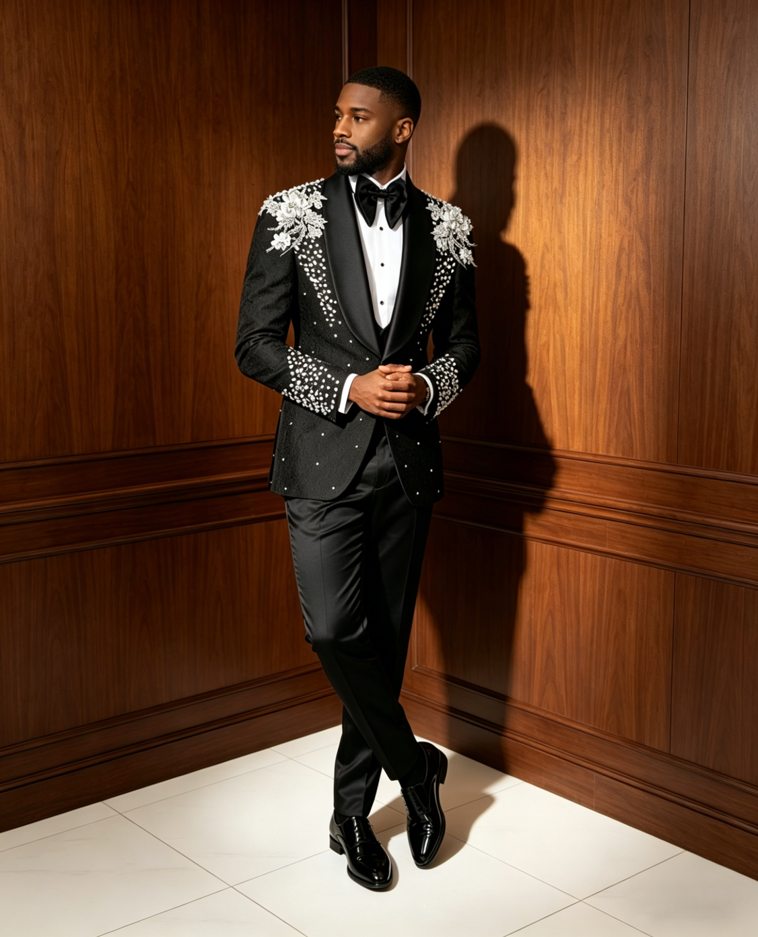 Sparkly Crystals Suit For Men  - Men Formal Wear For Dinner recensione e prezzo