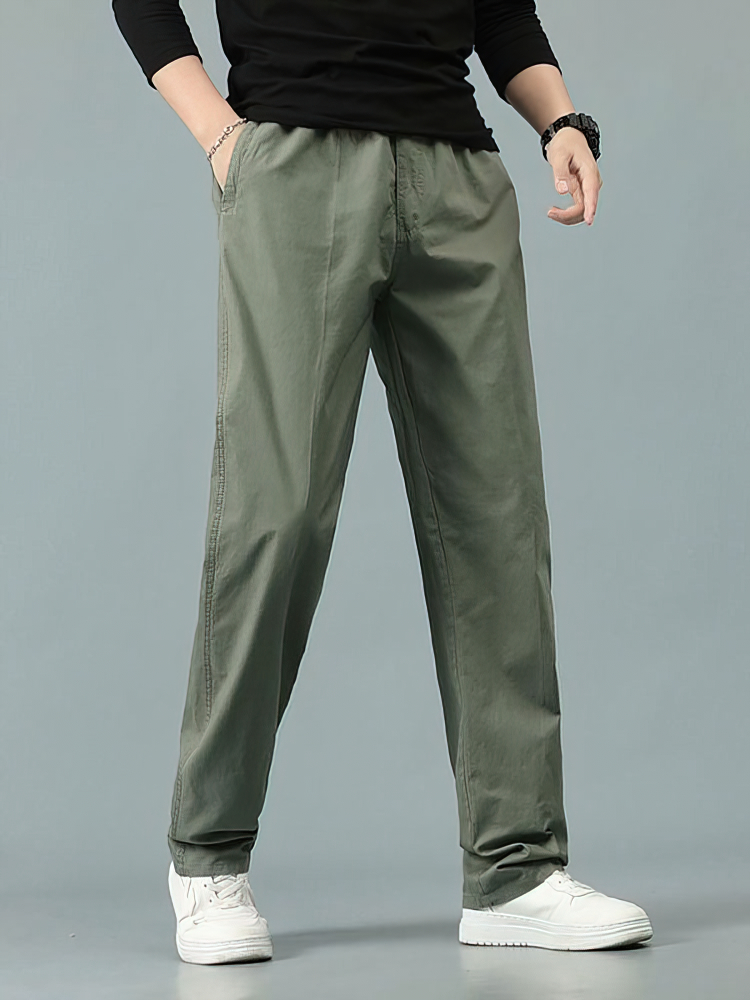 100% Cotton Straight Casual Pa - Men Formal Wear In Summer recensione e prezzo