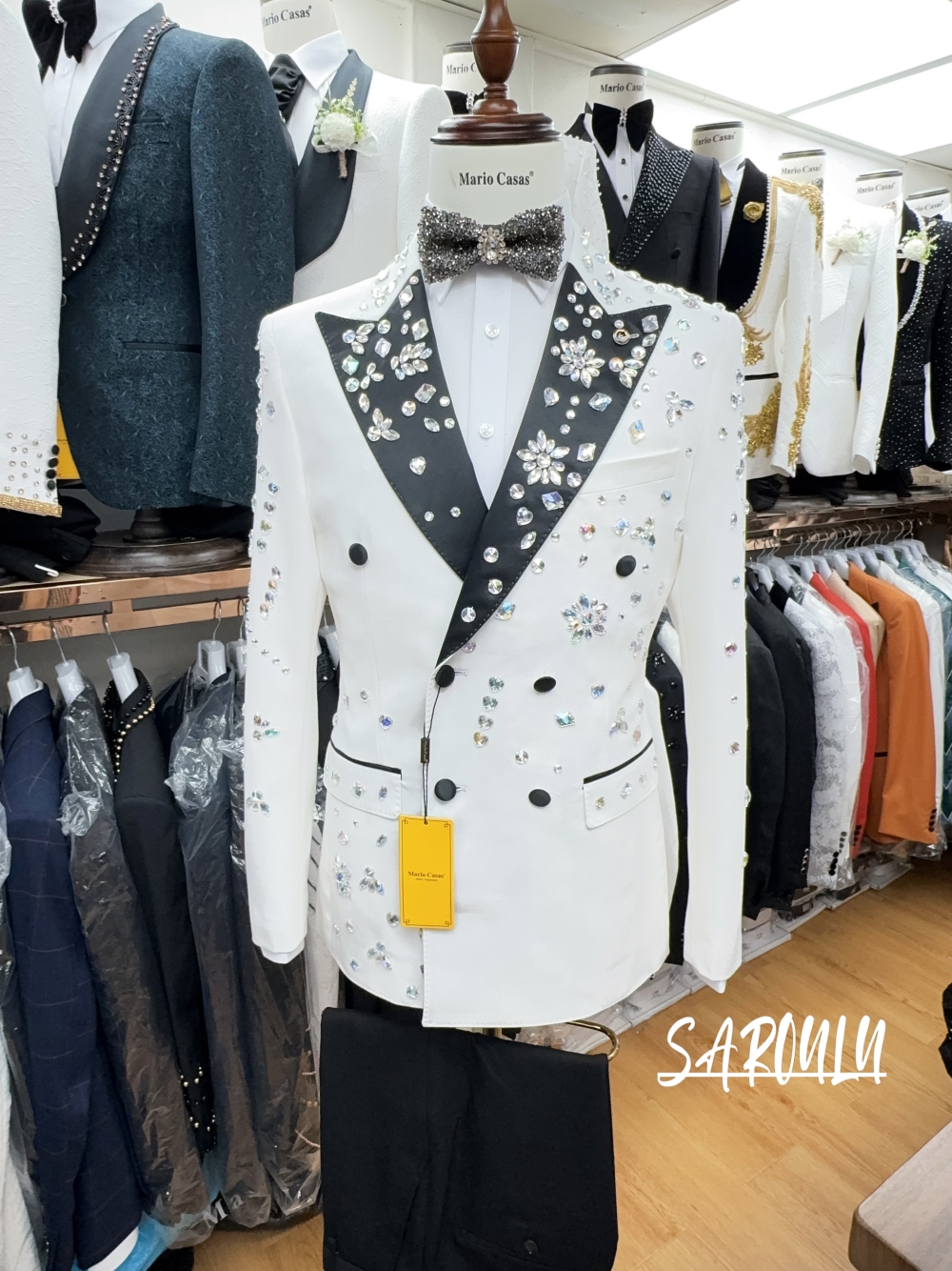 2025 Sparkly In Stock Crystals - Men Formal Wear Fashion recensione e prezzo