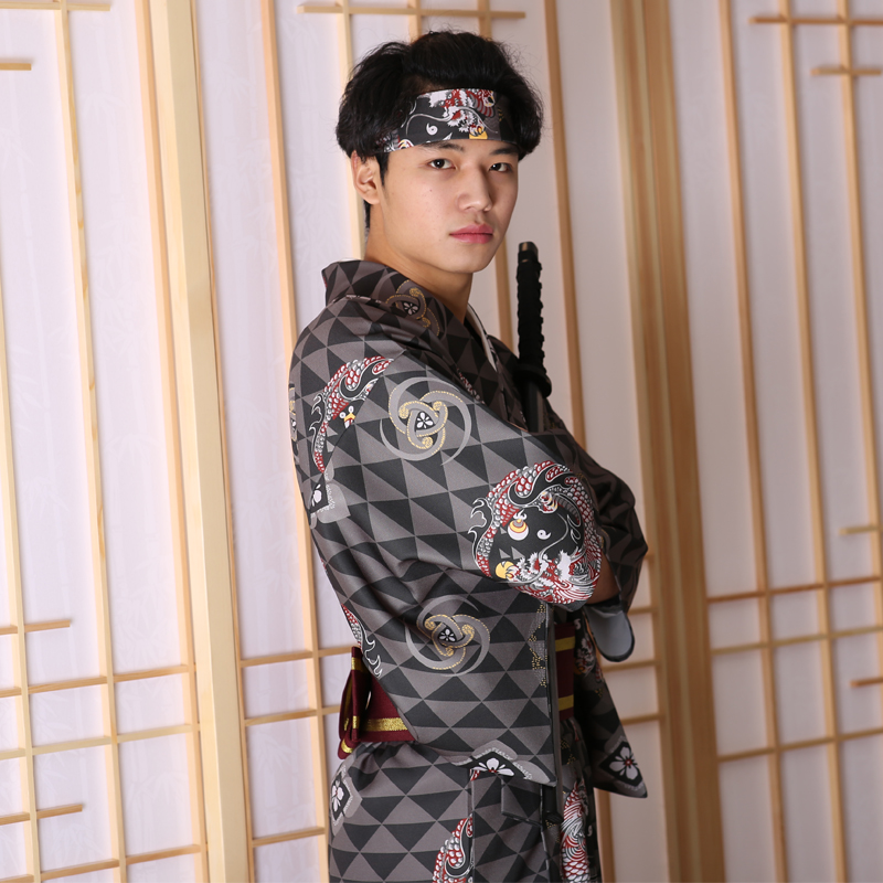 Asian Ethnic New Design Kimono - Traditional Japanese Men'S Formal Wear recensione e prezzo
