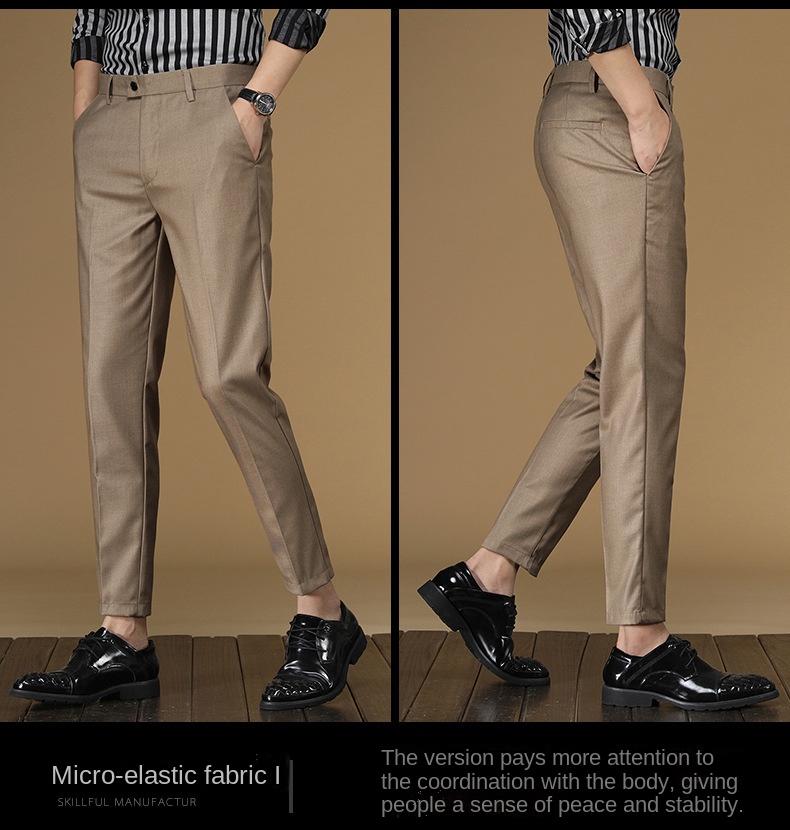 Summer Suit Pants Men Red Blac - Men Formal Wear In Summer recensione e prezzo