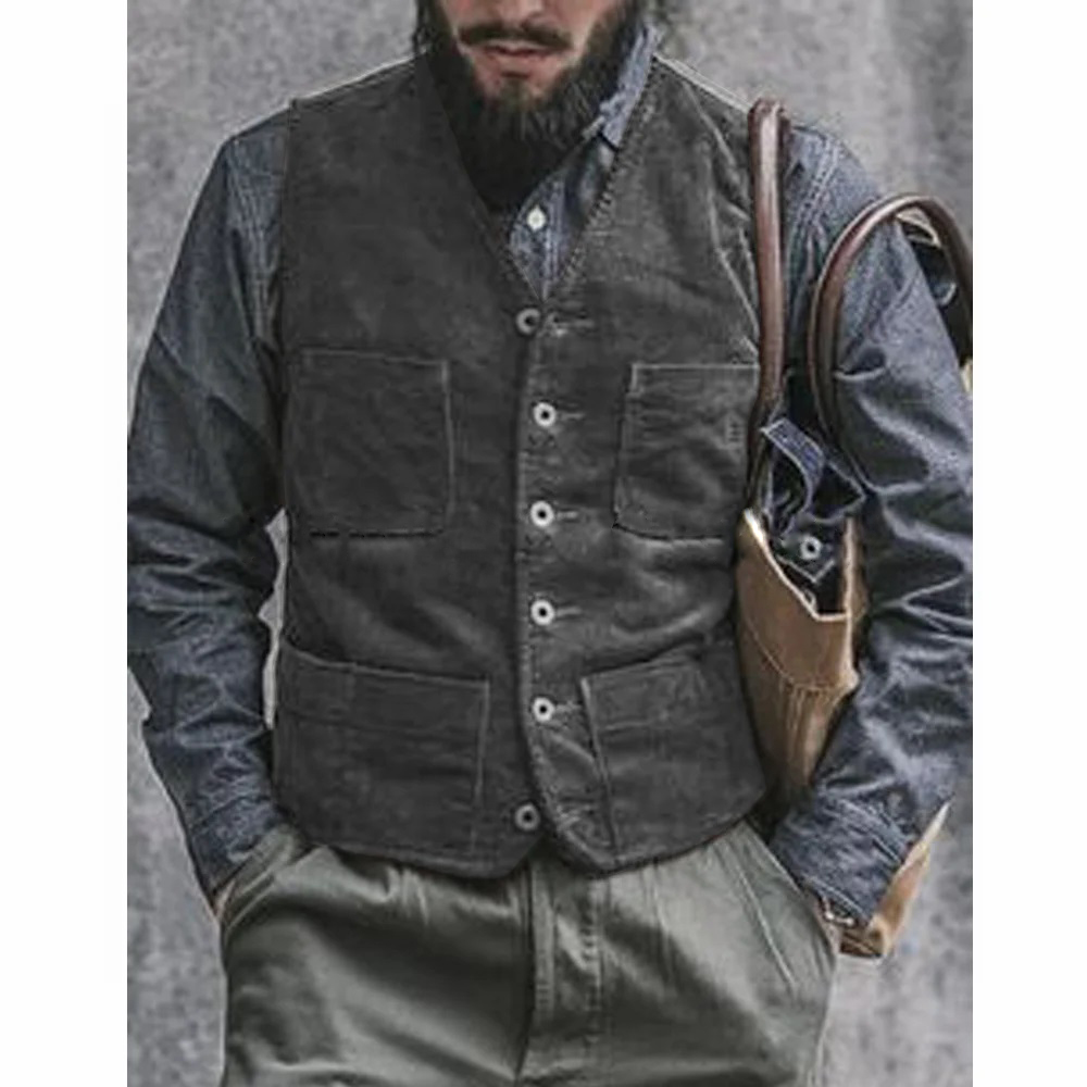 Corduroy Male Vest Suit for Me - Men'S Gothic Formal Wear recensione e prezzo