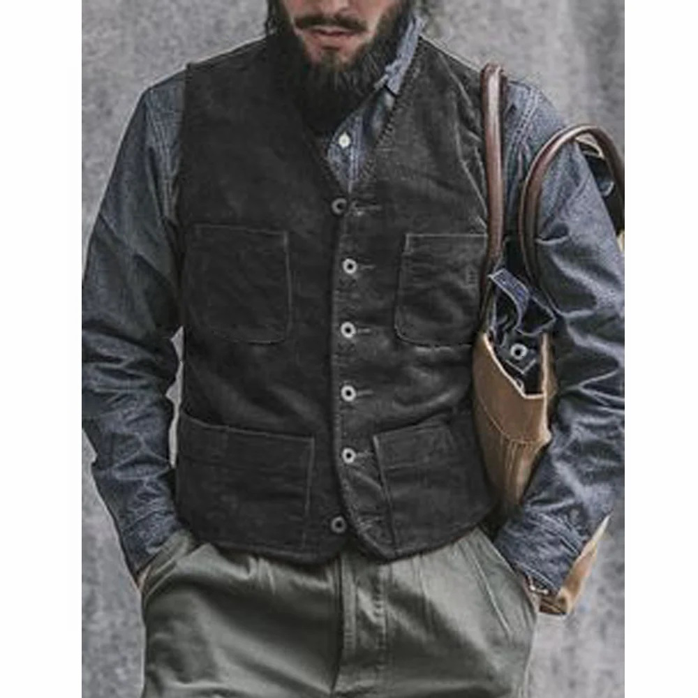 Corduroy Male Vest Suit for Me - Men'S Gothic Formal Wear recensione e prezzo
