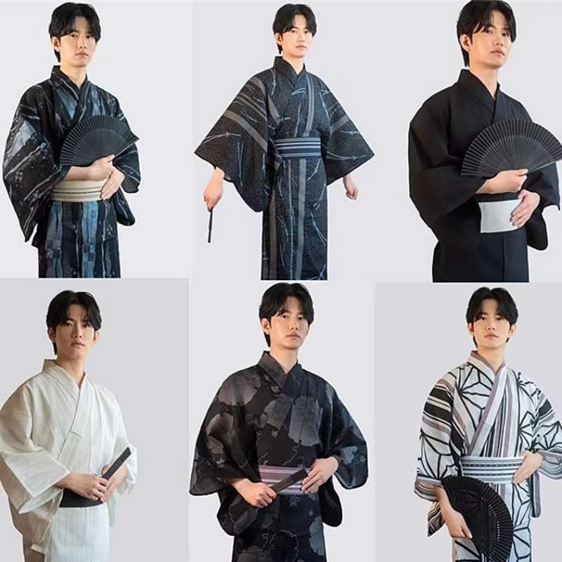 Men's Japanese Traditional Kim - Traditional Japanese Men'S Formal Wear recensione e prezzo