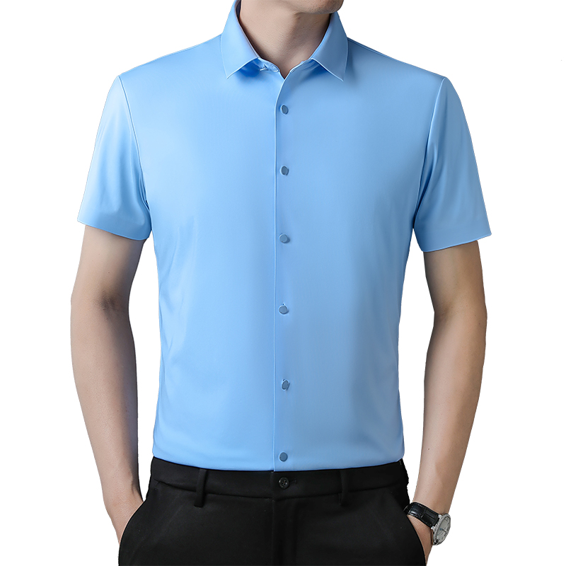 Men's Premium Shirt New Summer - Men Formal Office Wear Shirts recensione e prezzo