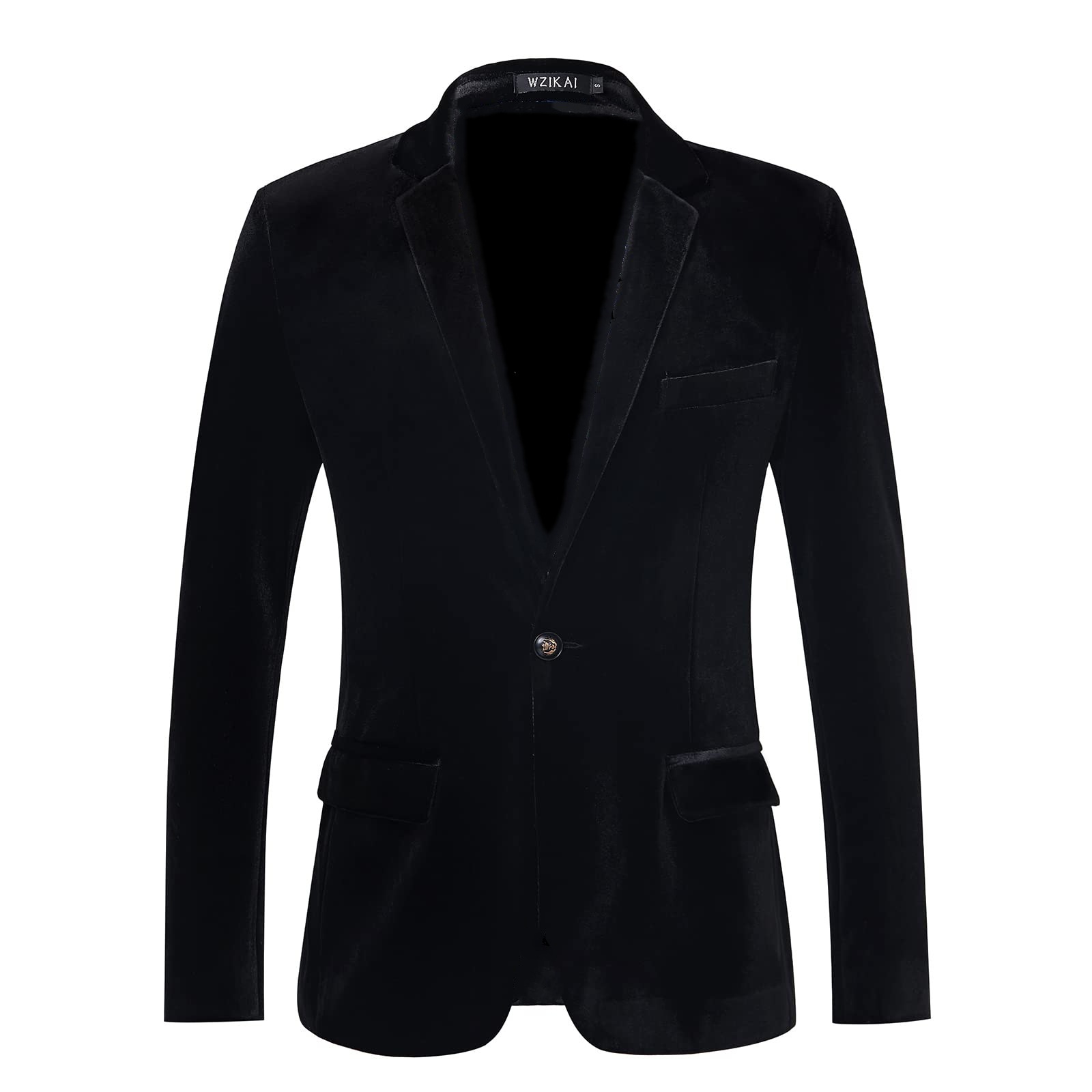 Men's Slim Fit Velvet Blazer J - Men'S Gothic Formal Wear recensione e prezzo