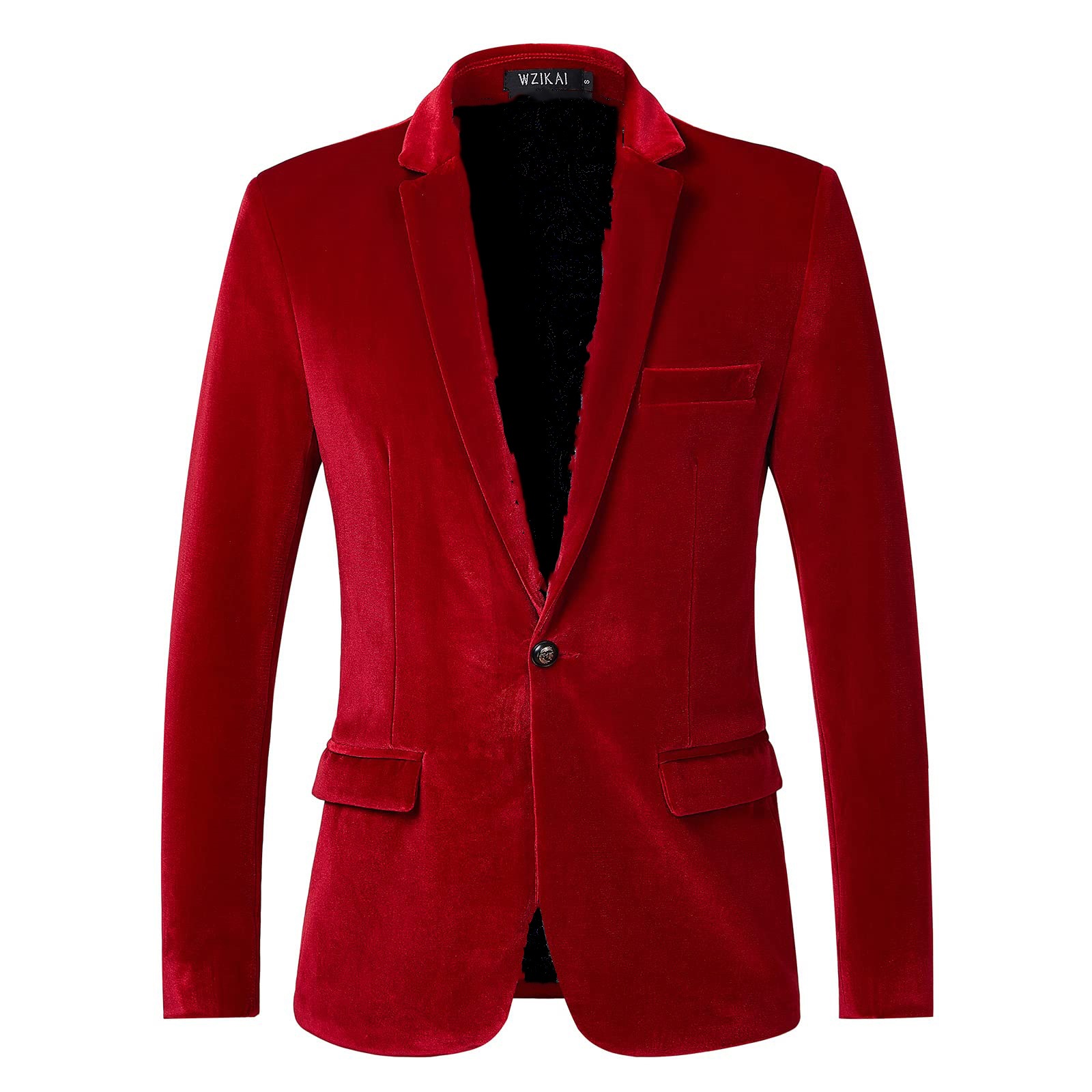 Men's Slim Fit Velvet Blazer J - Men'S Gothic Formal Wear recensione e prezzo