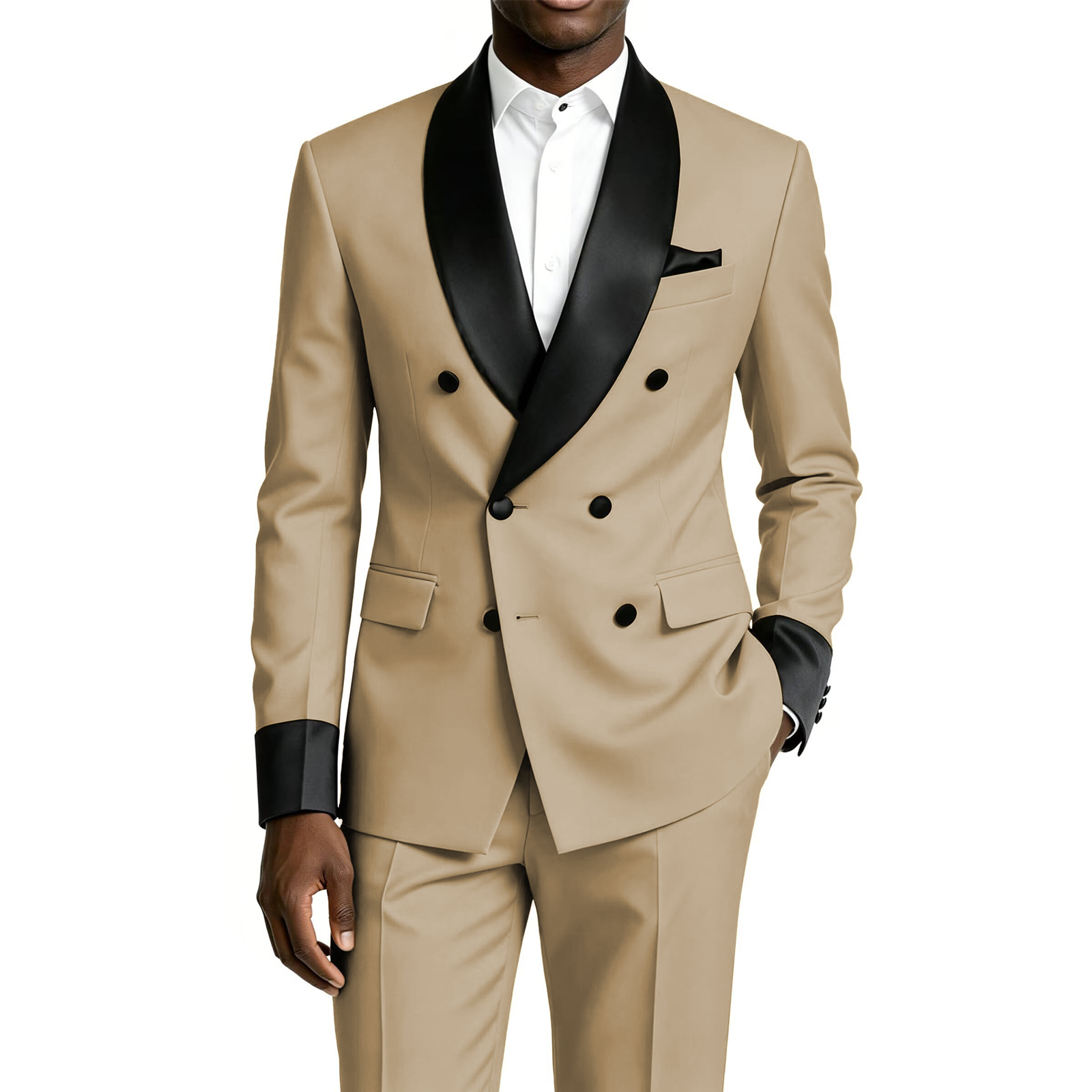 Men's Tuxedo Suit 2 Piece Douu - Men Formal Wear For Dinner recensione e prezzo