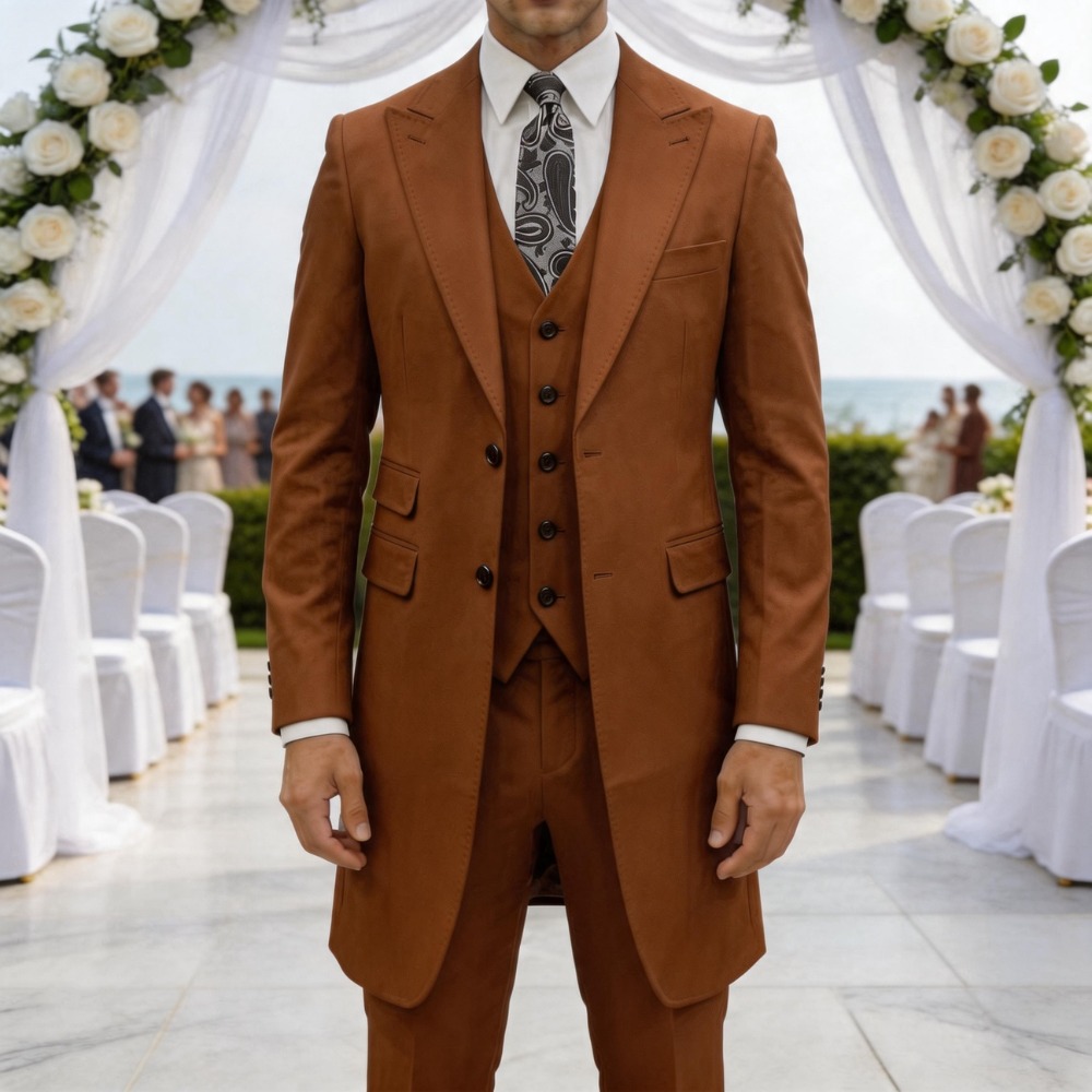 Slim Fit 3 Pieces Formal Men S - Men Formal Wear In Summer recensione e prezzo