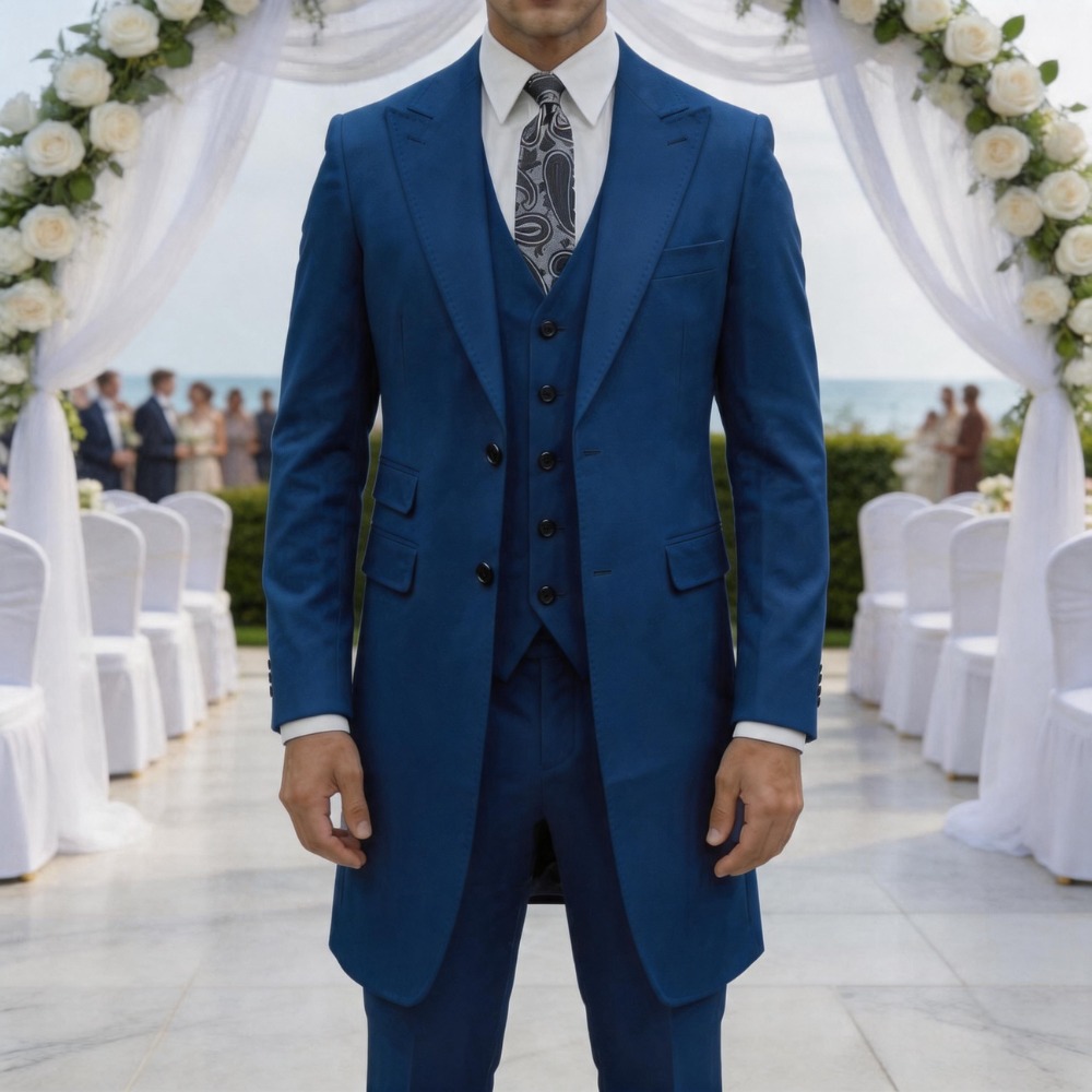 Slim Fit 3 Pieces Formal Men S - Men Formal Wear In Summer recensione e prezzo