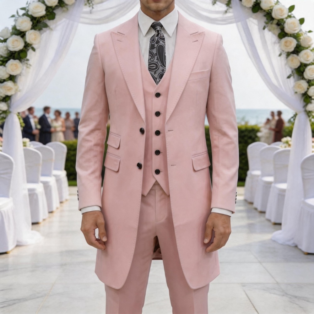Slim Fit 3 Pieces Formal Men S - Men Formal Wear In Summer recensione e prezzo