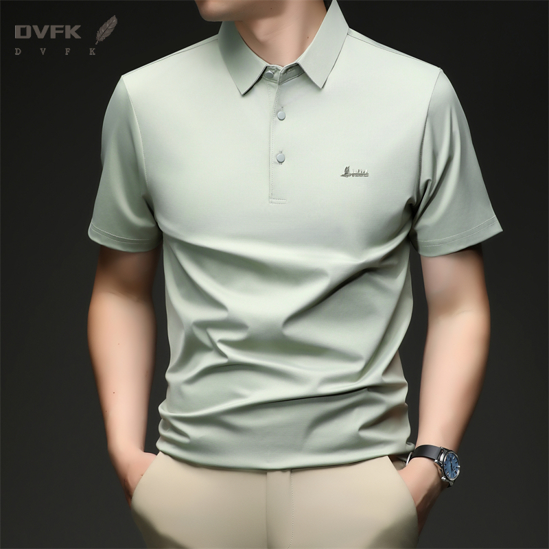 Men's Summer Polo T Shirt Shor - Men Formal Office Wear Shirts recensione e prezzo