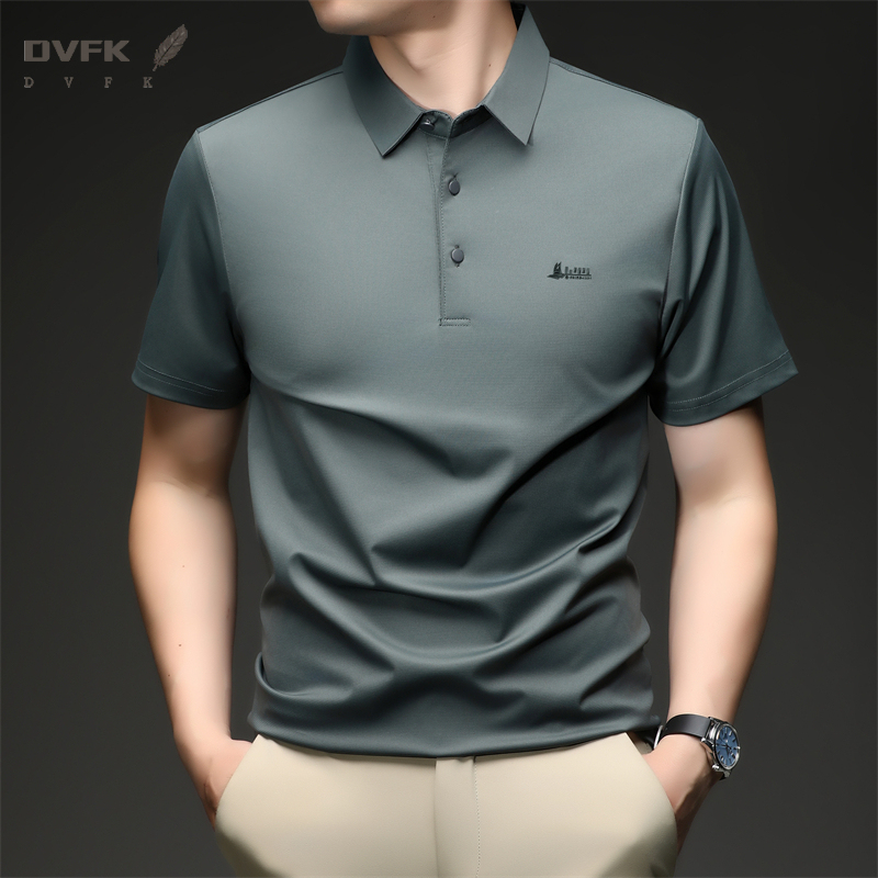 Men's Summer Polo T Shirt Shor - Men Formal Office Wear Shirts recensione e prezzo