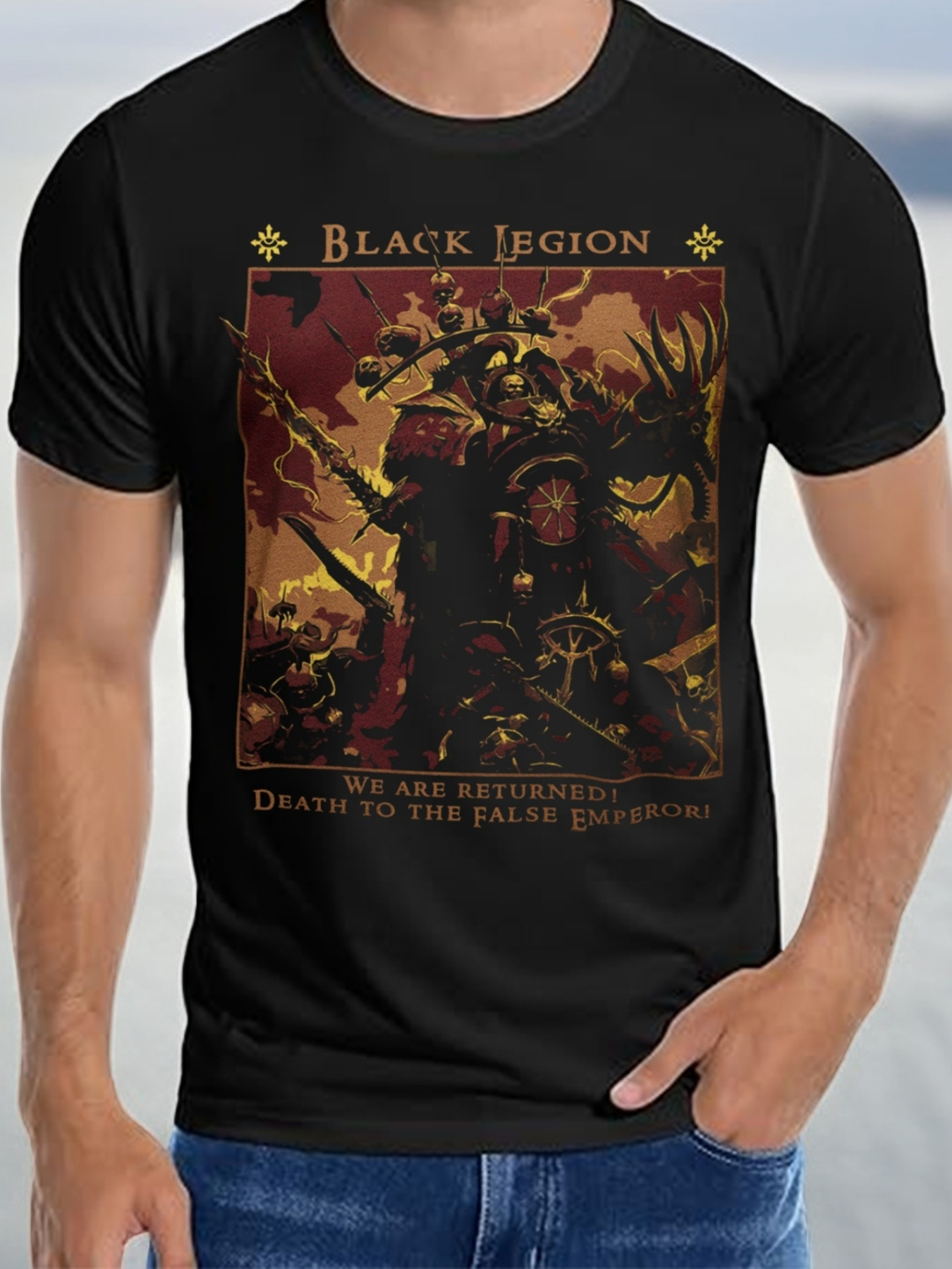 Men's Gothic Fantasy T-shirt - - Men'S Gothic Formal Wear recensione e prezzo