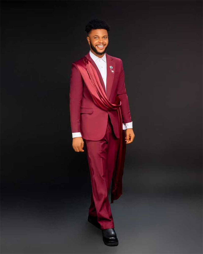 Red Men Suit Set 2 Pcs Blazer+ - Men Formal Wear Red recensione e prezzo