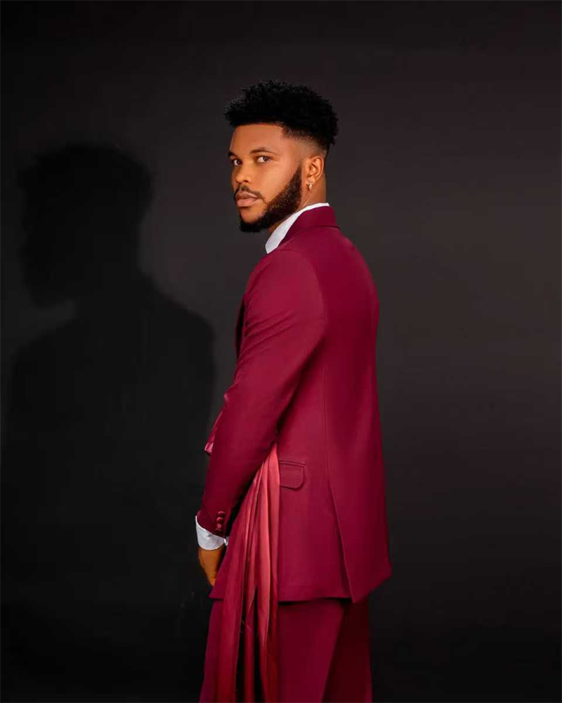 Red Men Suit Set 2 Pcs Blazer+ - Men Formal Wear Red recensione e prezzo