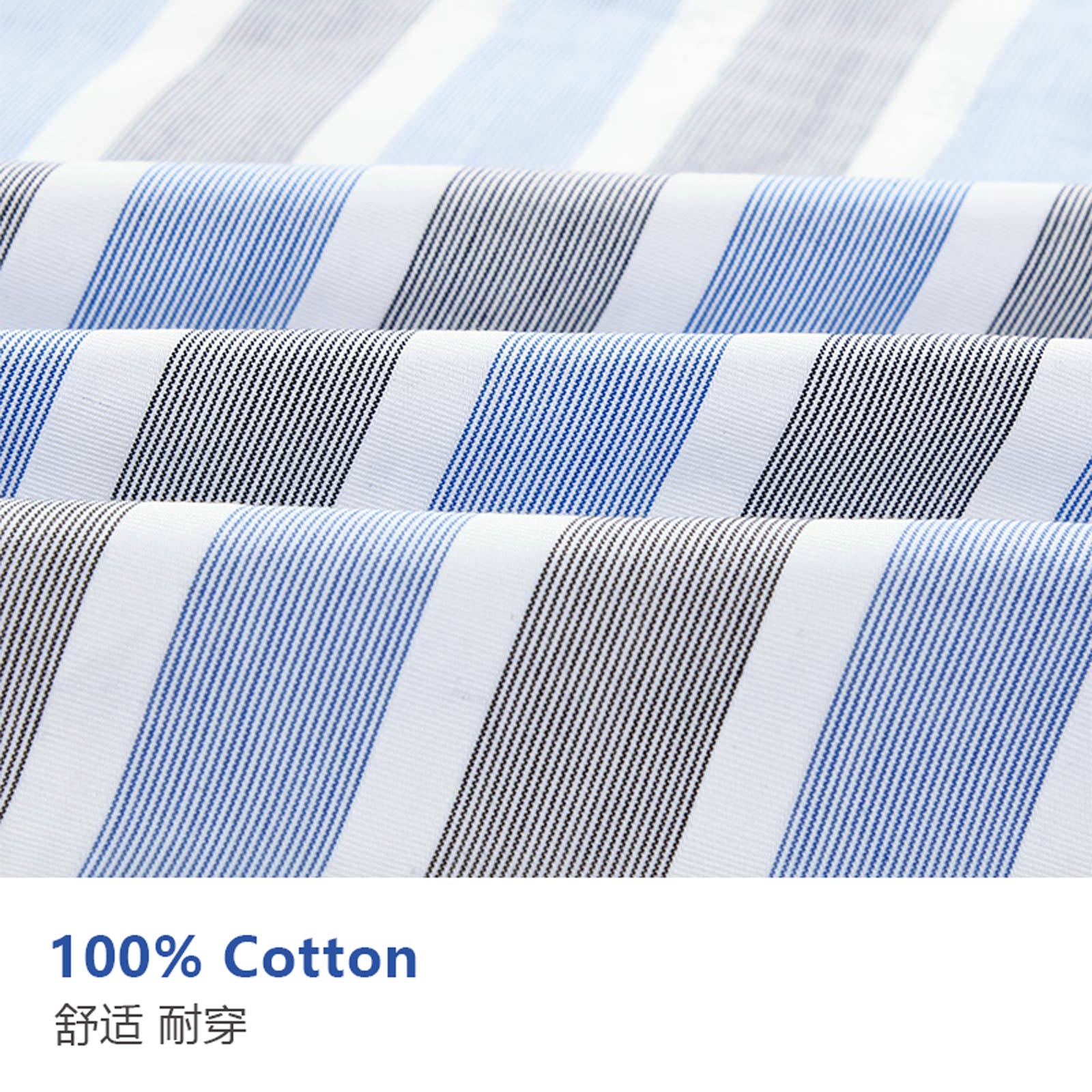 Men's 100% Cotton Striped Shir - Men Formal Office Wear Shirts recensione e prezzo