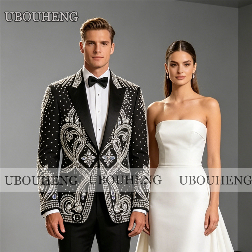 Exquisite Wedding Suit For Man - Men Formal Wear For Dinner recensione e prezzo