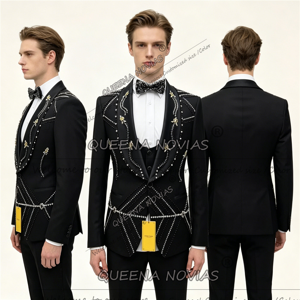 Unique Design Suit Men Slim Fi - Unique Men'S Formal Wear recensione e prezzo