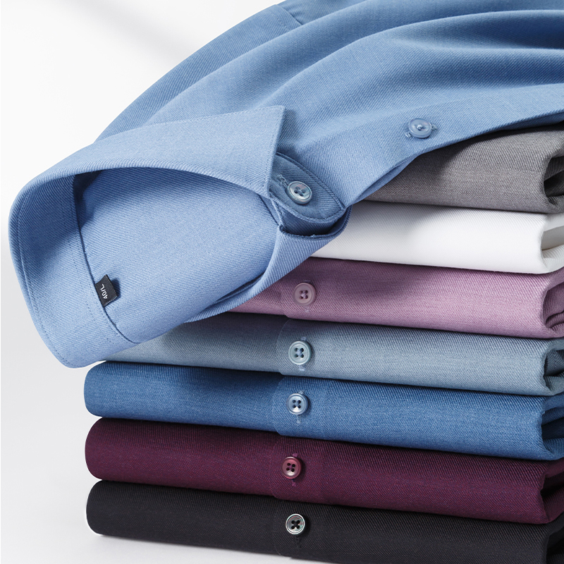 Men's Slim Fit Wool Long Sleev - Men Formal Office Wear Shirts recensione e prezzo