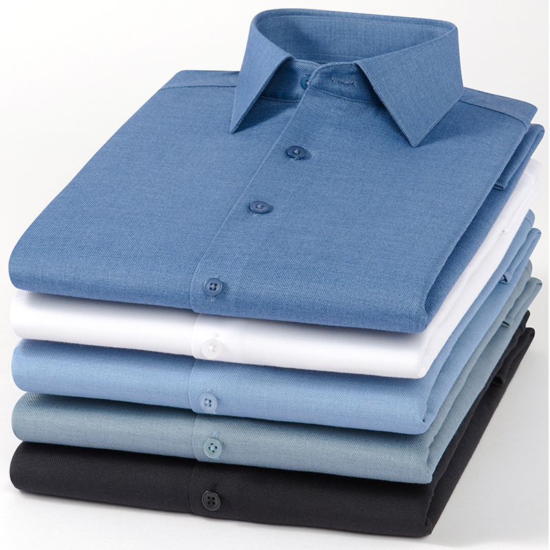 Men's Slim Fit Wool Long Sleev - Men Formal Office Wear Shirts recensione e prezzo