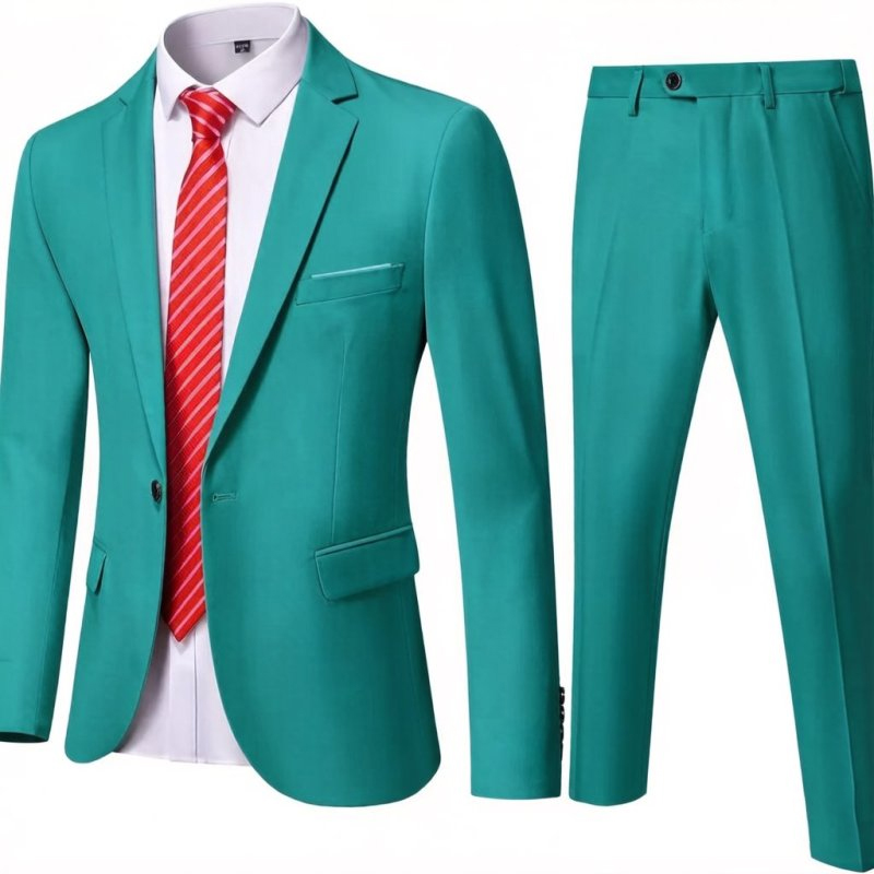 ( Blazer + Pants ) Men's 2 Pie - Men Formal Wear For Dinner recensione e prezzo
