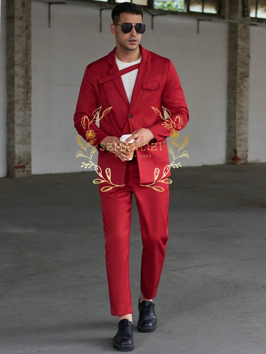 Fashionable Casual Men's Suits - Men Formal Wear For Dinner recensione e prezzo