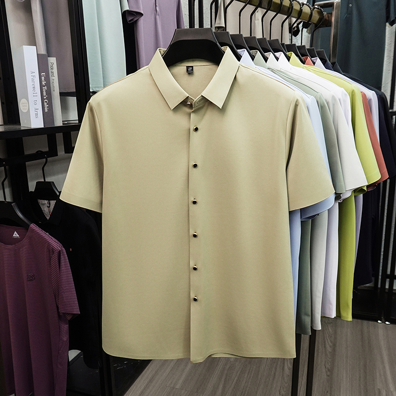 2026 Summer Casual Men's Dress - Men Formal Office Wear Shirts recensione e prezzo