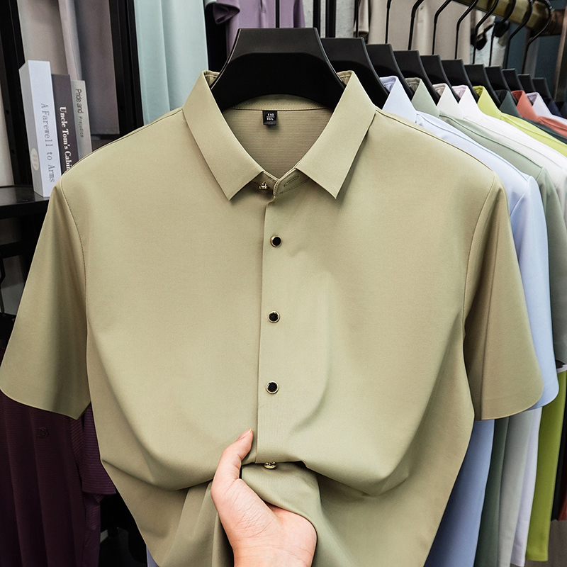 2026 Summer Casual Men's Dress - Men Formal Office Wear Shirts recensione e prezzo