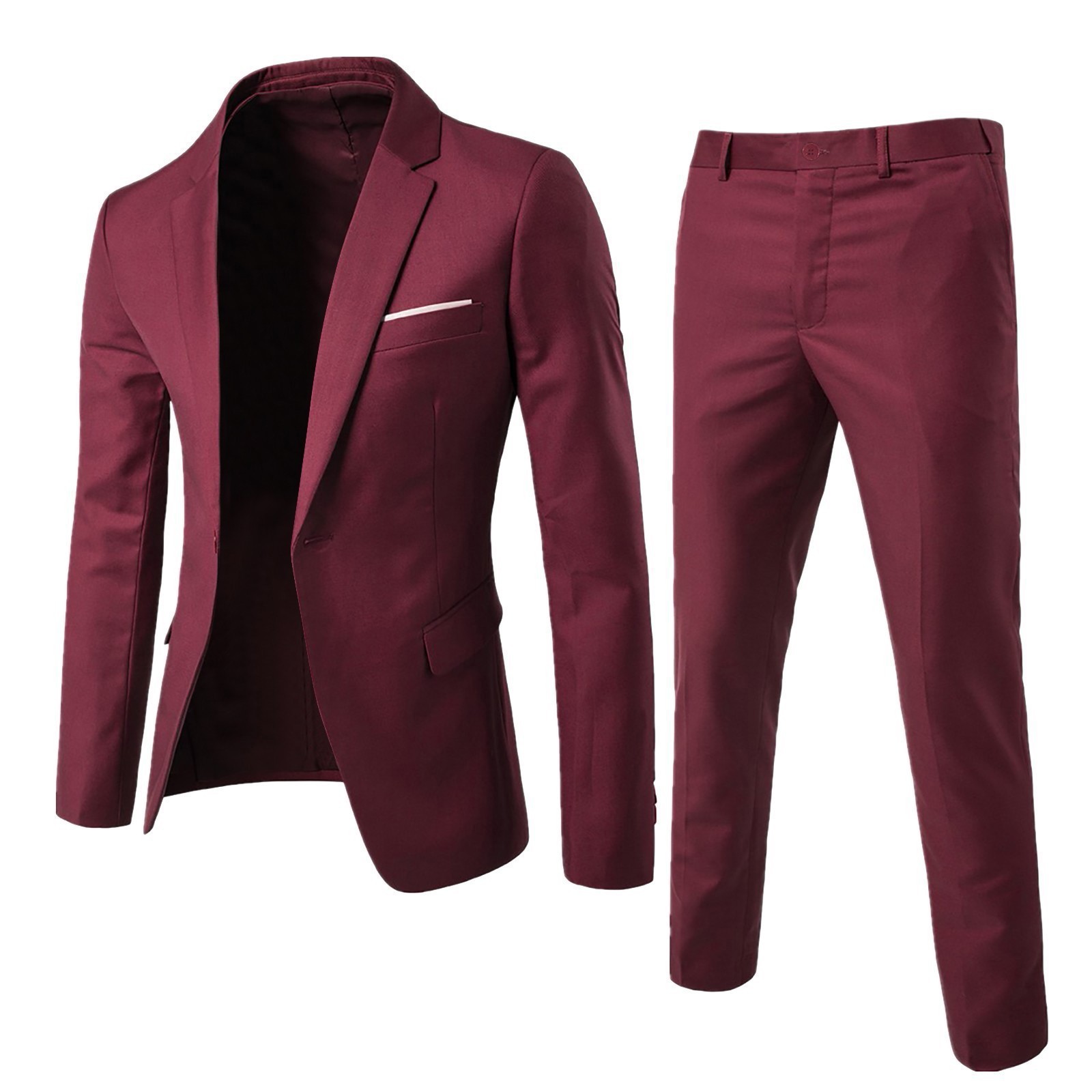 Mens Suit Set Two Piece Busine - Men'S Gothic Formal Wear recensione e prezzo