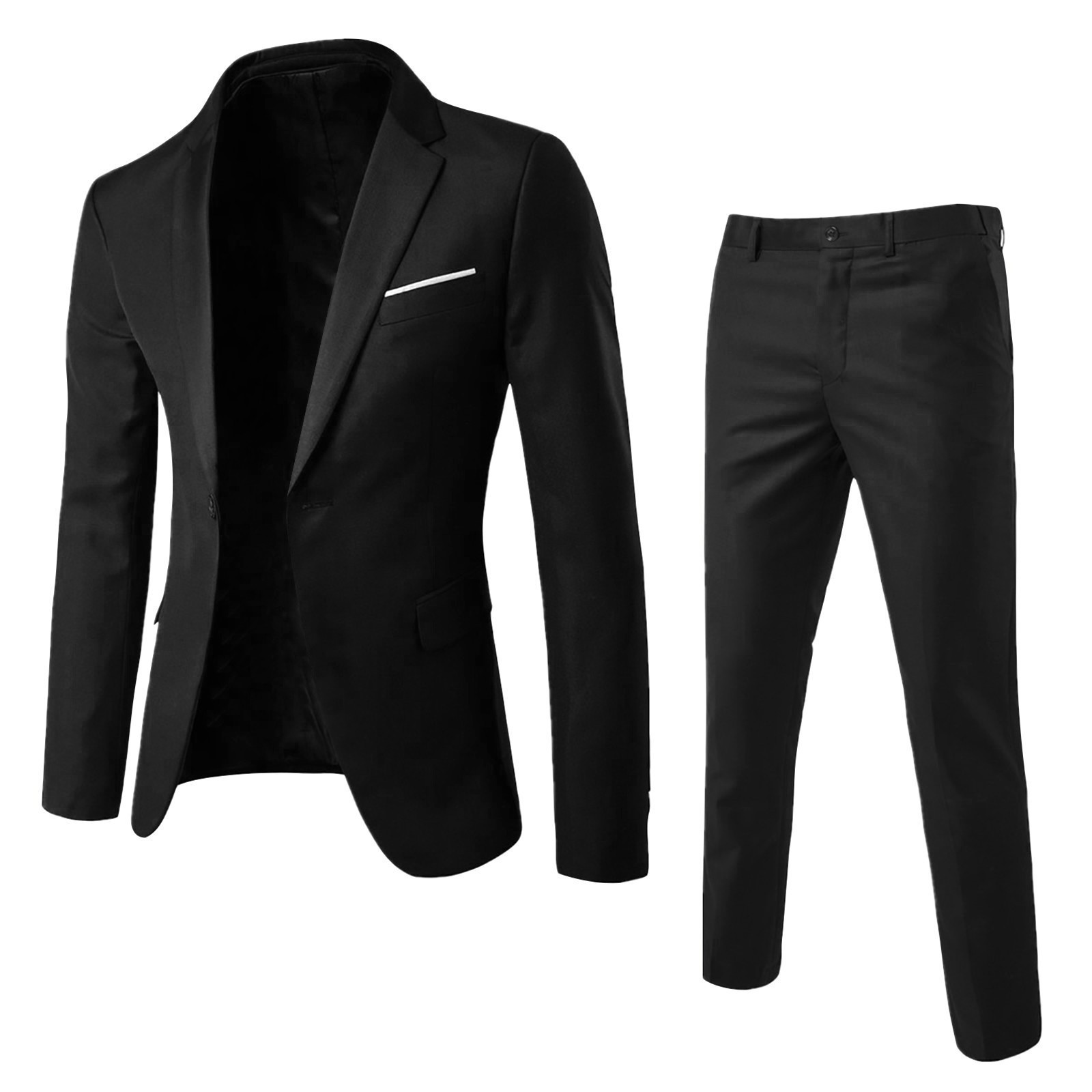Mens Suit Set Two Piece Busine - Men'S Gothic Formal Wear recensione e prezzo
