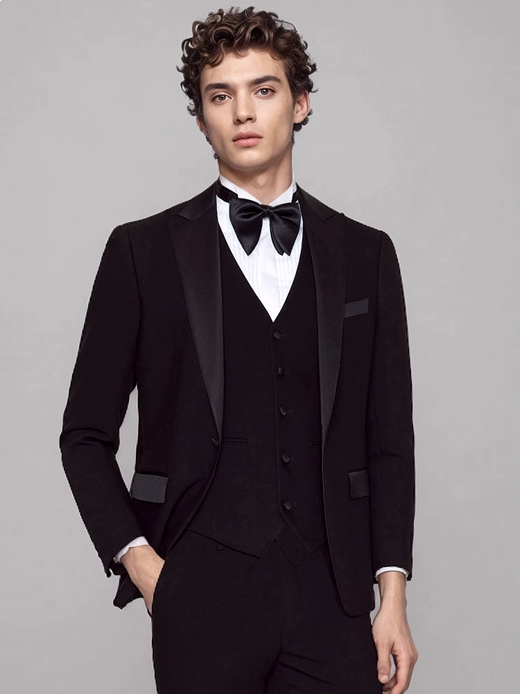 Mens Suits Set Luxury Black Fo - Men Formal Wear For Dinner recensione e prezzo