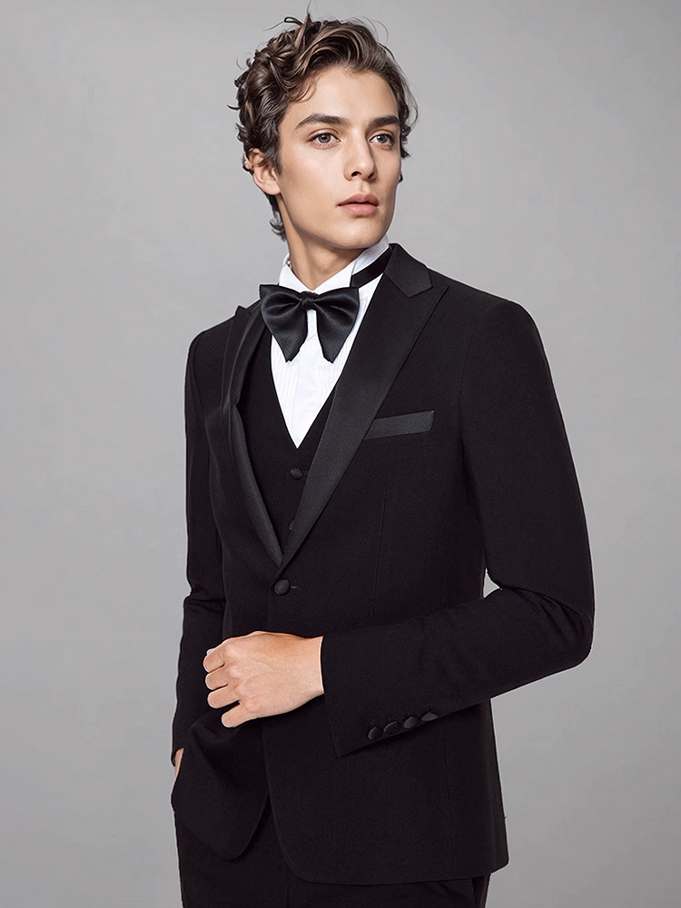 Mens Suits Set Luxury Black Fo - Men Formal Wear For Dinner recensione e prezzo