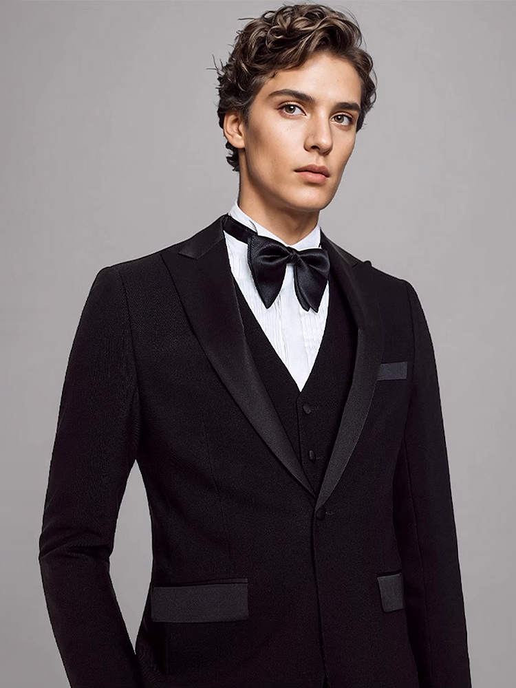 Mens Suits Set Luxury Black Fo - Men Formal Wear For Dinner recensione e prezzo